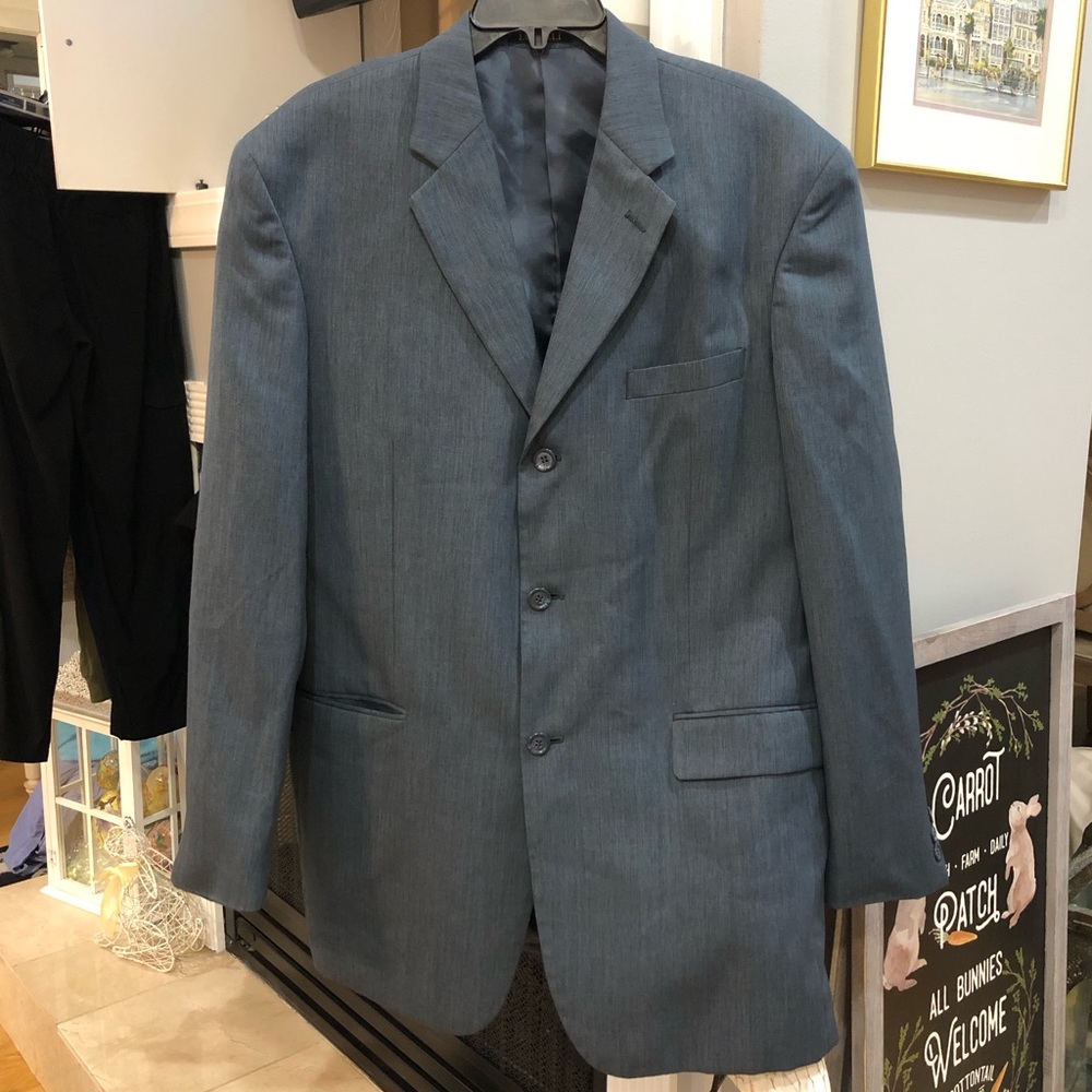 VINTAGE Lucelli Men’s Suit Blazer Sport Business Professional Coat Jacket